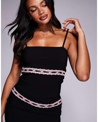Public Desire - Lace Trim Cami Top Co Ord - Lyst