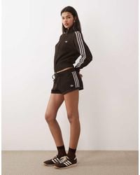 adidas Originals - Knitted Crochet Shorts - Lyst