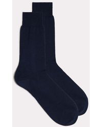 Intimissimi - Short Sateen Cotton Lisle Socks - Lyst
