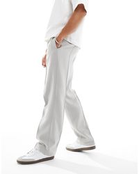 ASOS - Smart Straight Leg Trackies - Lyst
