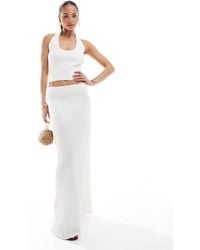 4th & Reckless - Knitted Maxi Skirt Co-ord - Lyst