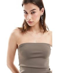 Weekday - Act Scuba Bandeau Tube Top - Lyst