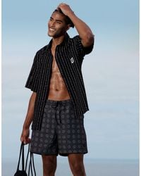 Carhartt - Slater Print Swim Trunks - Lyst