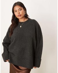 Pretty Lavish Curve - Camille Knit Sweater - Lyst