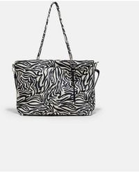 Stradivarius - Fabric Shopper Bag - Lyst