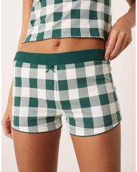 ASOS - Mix & Match Pyjama Short With Velvet Waistband - Lyst