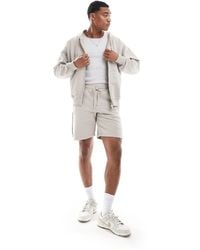 The Couture Club - Co-ord Raw Seam Jersey Shorts - Lyst