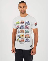 Brave Soul - Cotton Jersey Graphic T-Shirt - Lyst