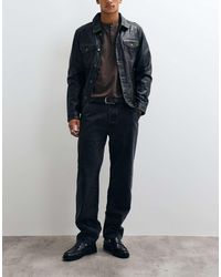 Brave Soul - Wide Leg Jeans With Carpenter Pocket - Lyst