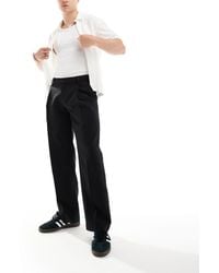 Jack & Jones - Wide Fit Pleated Front Smart Trouser - Lyst