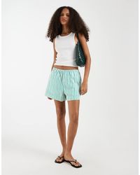Gap - Baggy Drawstring Linen Shorts - Lyst