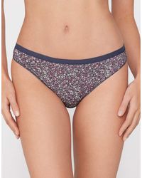 Tezenis - Printed Cotton Brazilian Briefs - Lyst