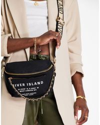 INTERESTPRINT Anchor Island Style Purses Cross Body Handbags for Women Shoulder Bags 
