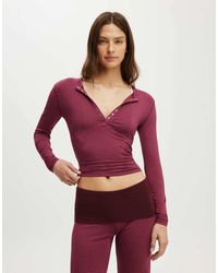 Cotton On - Airy Soft Lounge Henley - Lyst