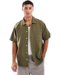 Jack & Jones - Textured Oversize Shirt - Lyst