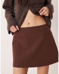 ASOS - Mini Skirt With Pockets - Lyst