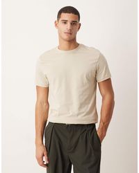 ASOS - Premium Supima Cotton Regular Fit T- Shirt - Lyst