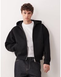 Weekday - Simon Zip Through Hoodie - Lyst