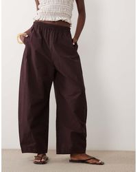 ARKET - Pure Cotton Pull On Trousers - Lyst