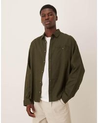 ASOS - Oversized Shirt With Pocket Detailing - Lyst