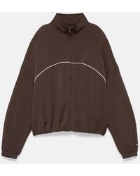 Pull&Bear - Veste fluide avec finitions contrastantes - Lyst