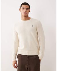 Polo Ralph Lauren - Icon Logo Wool Knit Jumper - Lyst