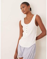 Free People - Top De Tirantes Con Cuello Panadero Bryson De - Lyst