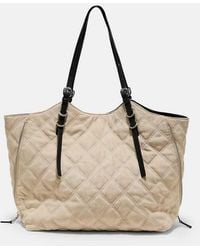 Stradivarius - Padded Faux Suede Shoulder Shopper Bag - Lyst