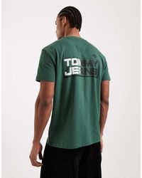 Tommy Hilfiger - Gym Block Logo Back Graphic T-shirt - Lyst
