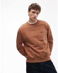 ASOS - Relaxed Washed Sweatshirt - Lyst