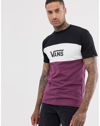 camiseta vans burdeos