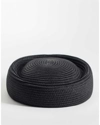 ASOS - Straw Pillbox Hat - Lyst