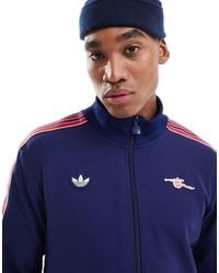 adidas Originals - Chaqueta De Chándal Y Roja Con Diseño Del Arsenal Icons De Adidas Football - Lyst