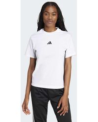 adidas Originals - Essentials 3-Stripes Cotton Tee - Lyst