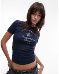 Tommy Hilfiger - New York Slim T-shirt - Lyst