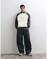 ASOS - Asos Desig Cocoon Fit jogger With Contrast Coverstitch Co - Lyst