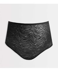 Mama.licious - Braguitas Negras Por Encima Del Vientre Con Estampado De Cebra De Malla Transparente De Mamalicious Maternity - Lyst