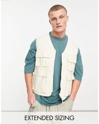 ASOS - Utility Vest With Pockets - Lyst