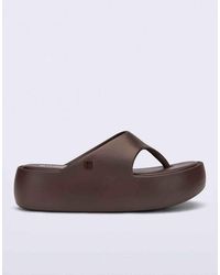 Melissa - Free Platform Thong Slip On Sandal - Lyst