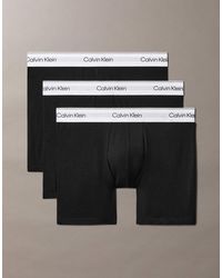 Calvin Klein - – icon cotton stretch – 3er-pack eng geschnittene boxershorts - Lyst