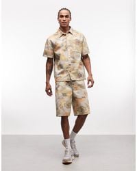 Liquor N Poker - Denim Jorts Co-Ord - Lyst