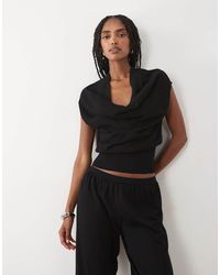 Mango - Lalala Cowl Neck Sleeveless Top Co-ord - Lyst