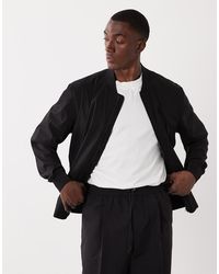 Mango - Zip Thorugh High Neck Jacket - Lyst
