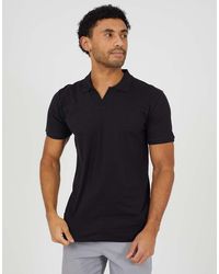 Brave Soul - Cotton Open Collar Polo Shirt - Lyst