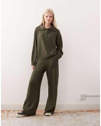 Collusion - Gebreide Oversized Joggingbroek - Lyst