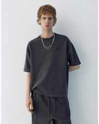 Pull&Bear - Stwd Washed-Effect T-Shirt - Lyst