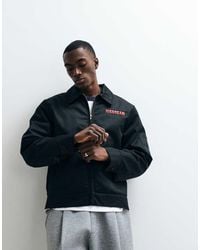 ICECREAM - Worker Jacket With Embroidery And Back Print - Lyst