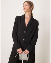 Miss Selfridge - Essential Oversized Blazer - Lyst
