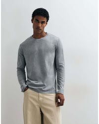 ARKET - Cotton Rich Long Sleeve T-shirt - Lyst