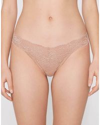 Tezenis - High-Cut Lace G-String - Lyst